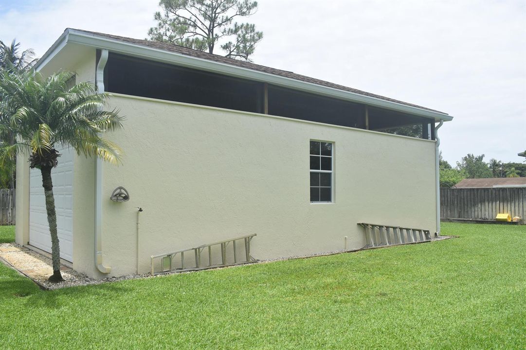 east side of shop