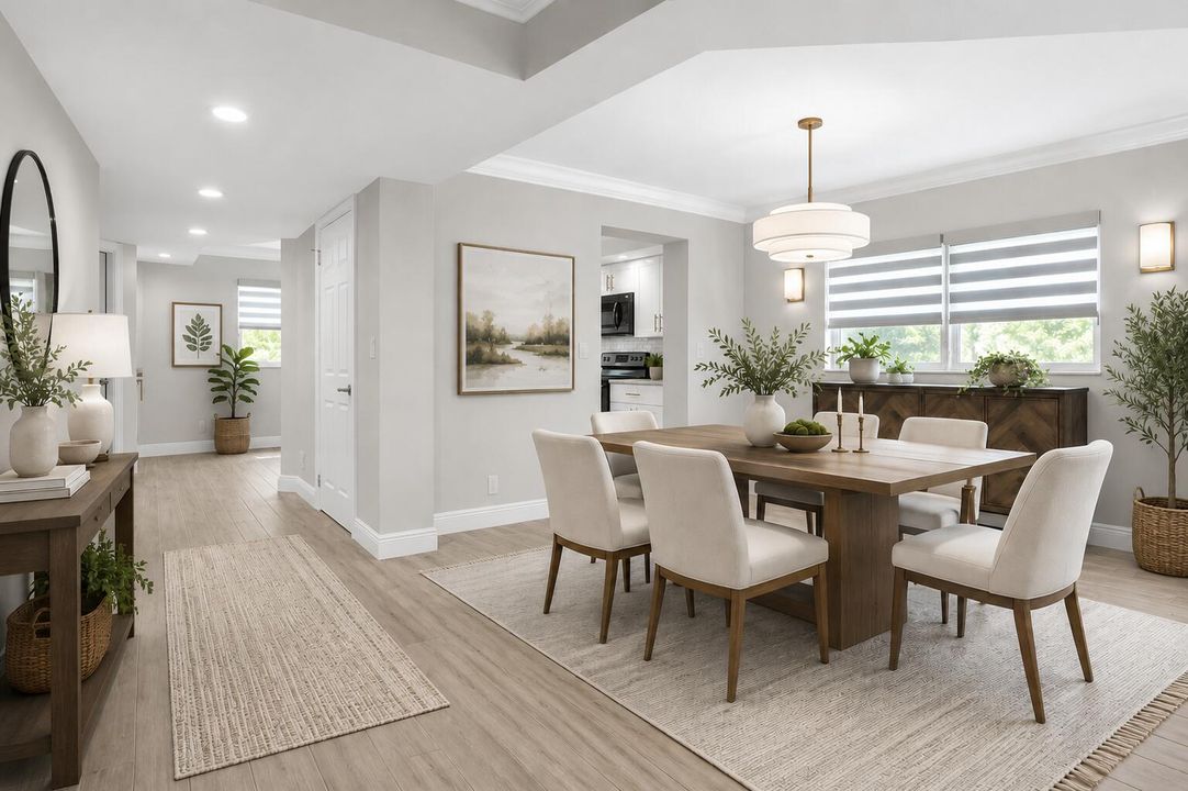 Dining Staged