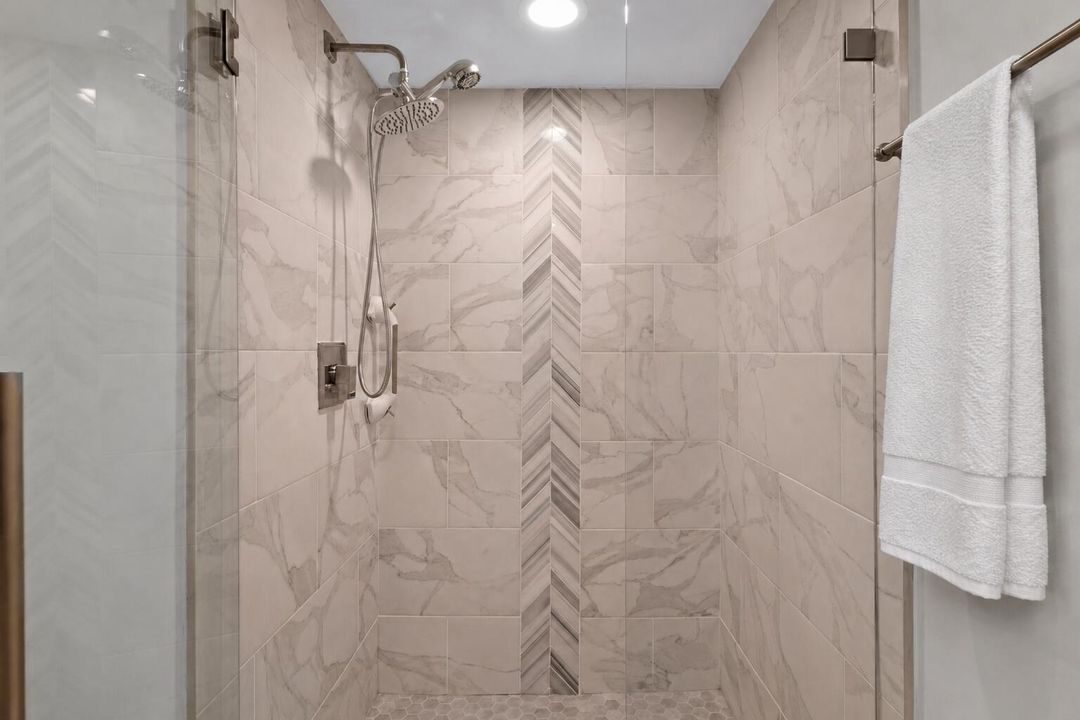 Primary Shower Staged
