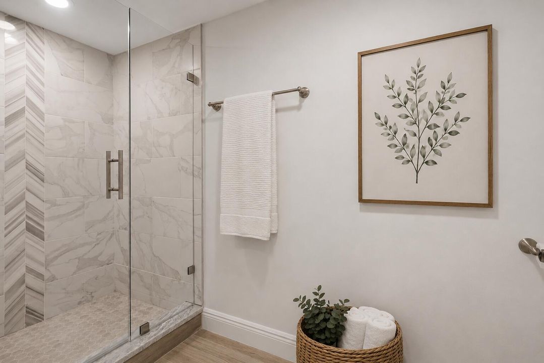 Primary Bath Staged