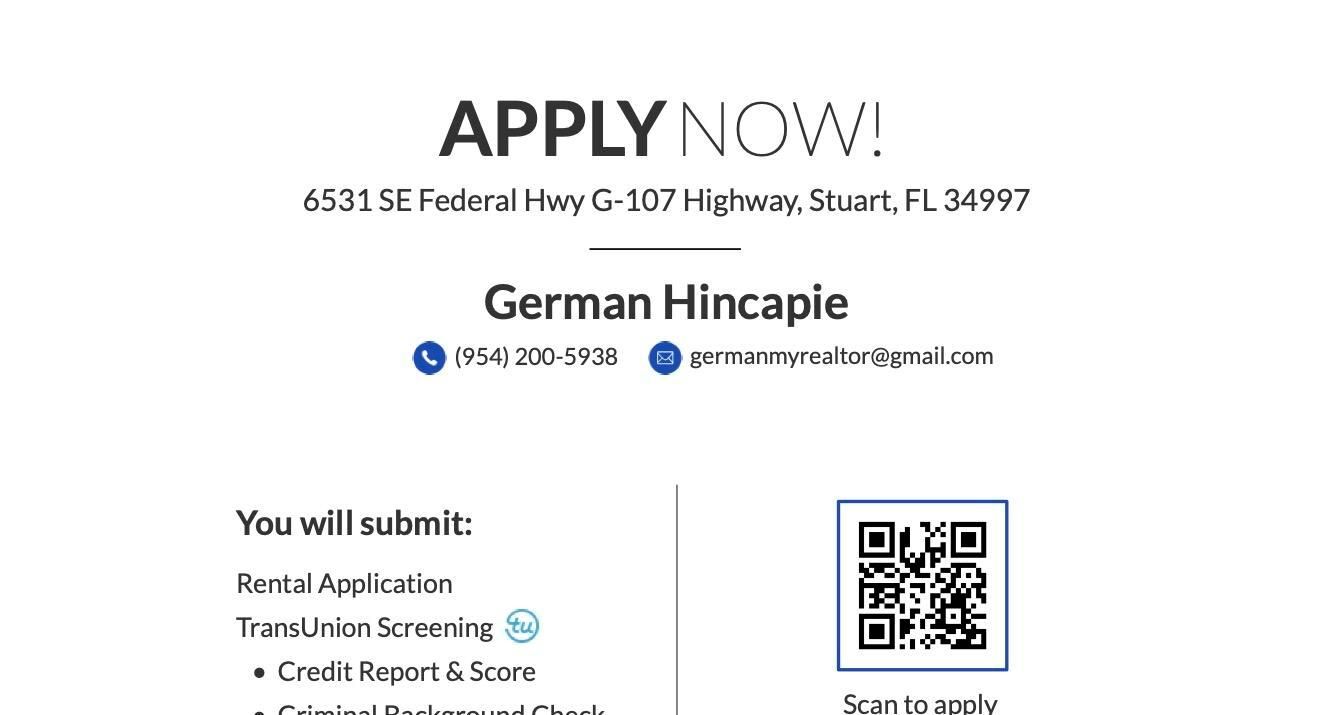 Application Flyer