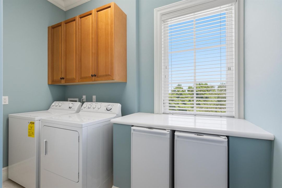upstairs laundry