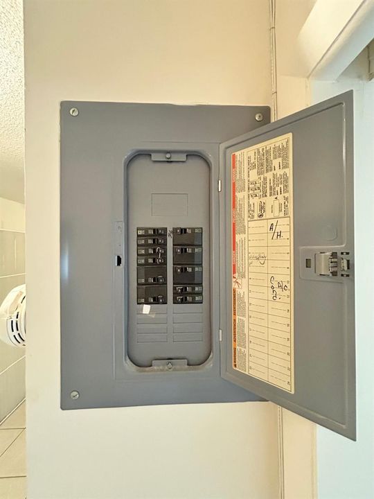 UPDATED ELECTRIC PANEL