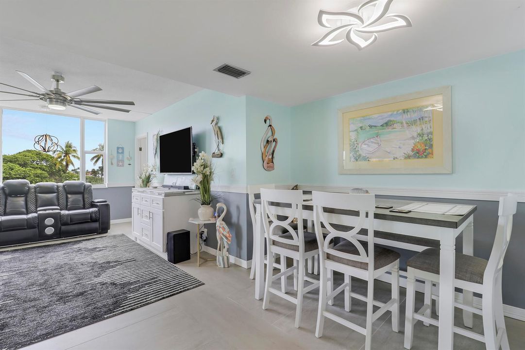 living room/dining