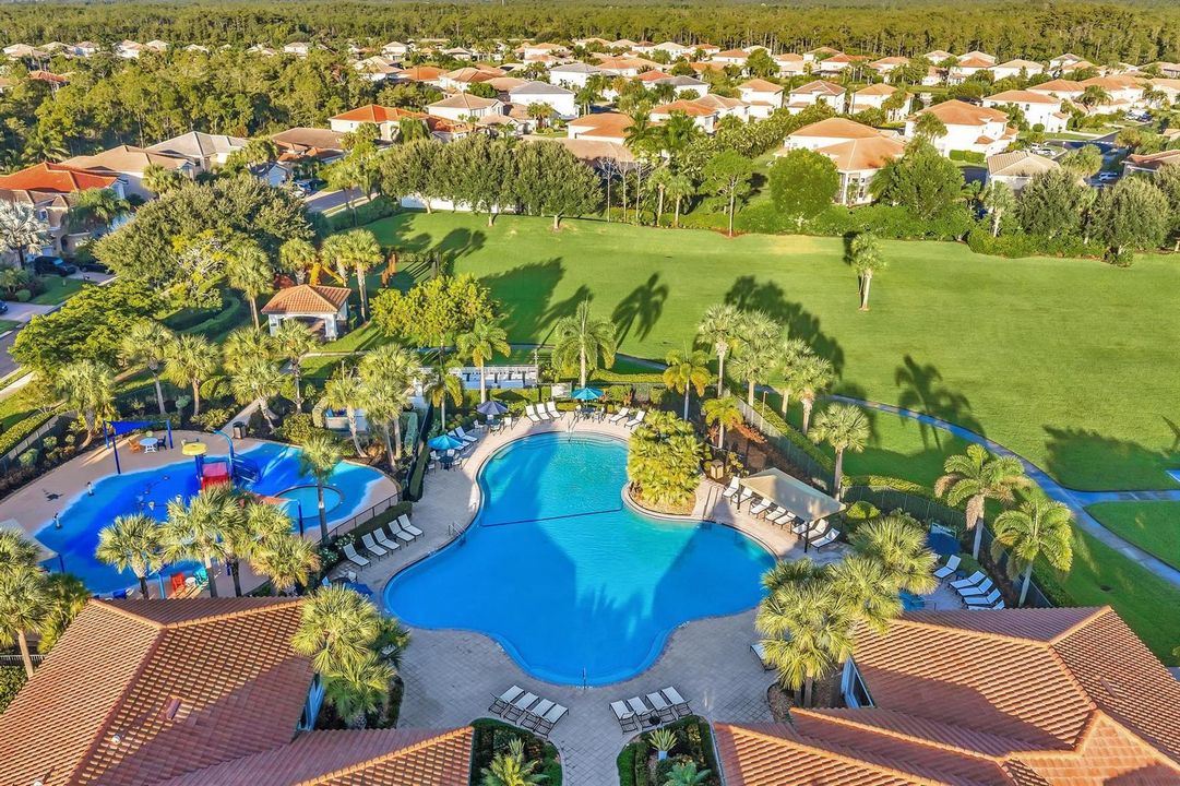 Community Pool Aerial