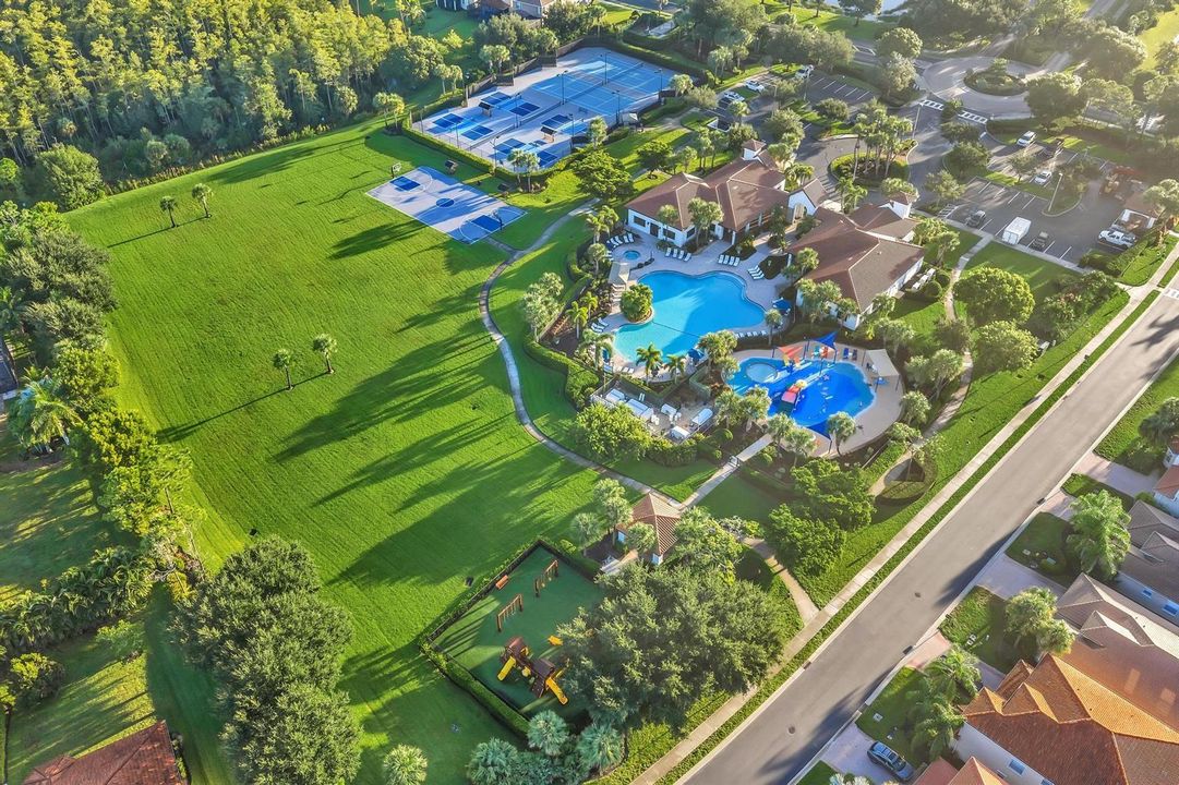 Community Pool Aerial