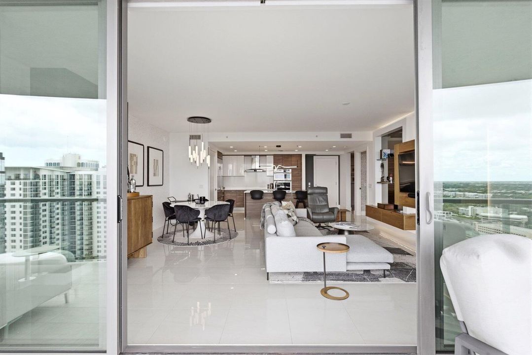 Entrance from Balcony