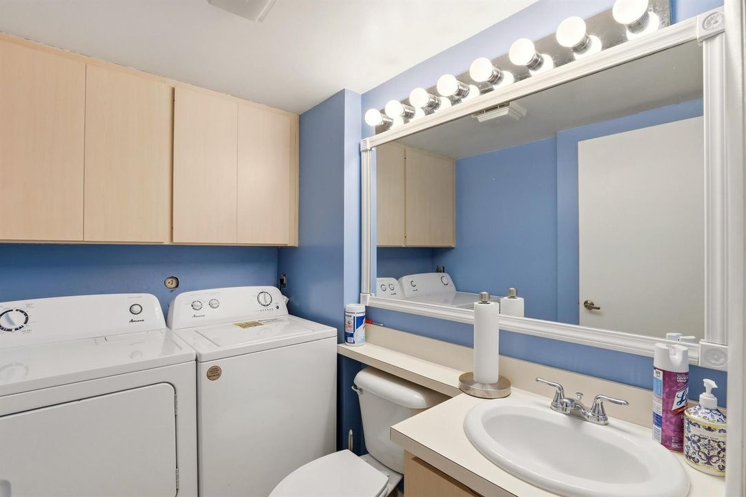Half Bath- laundry
