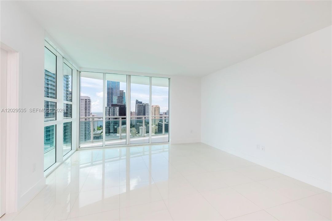 Ample Master Bedroom, corner windows that allows City and Bay views