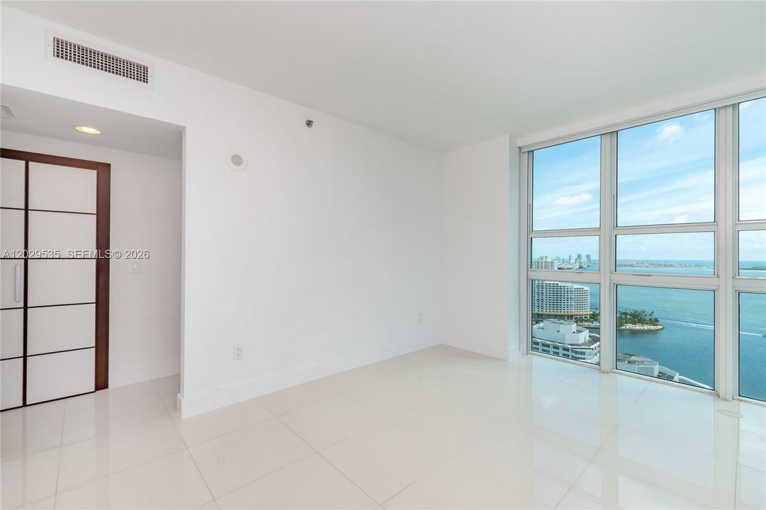 Entrance to closet and bathroom