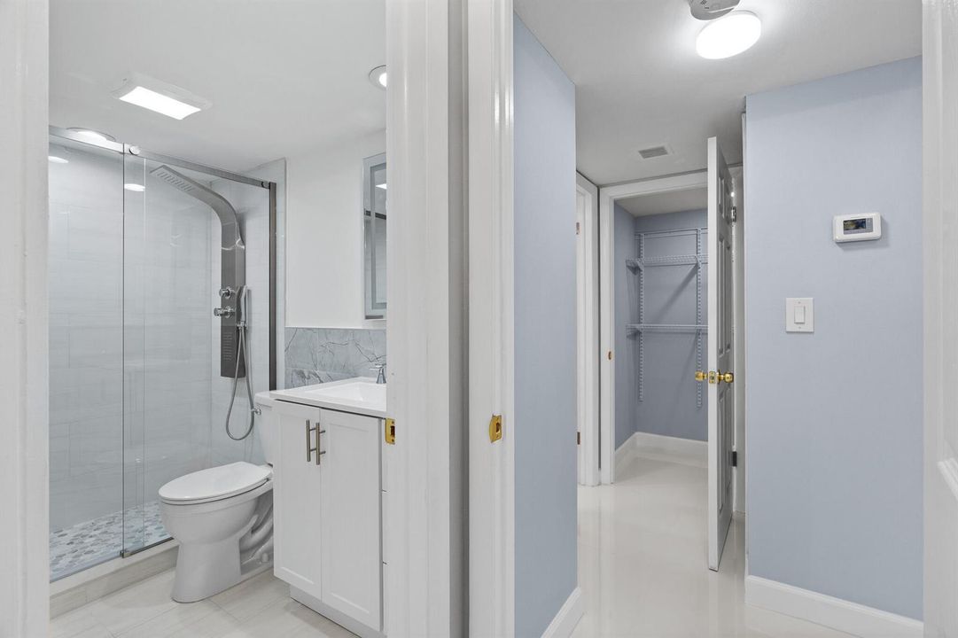 Primary Bath & Interior Storage Space