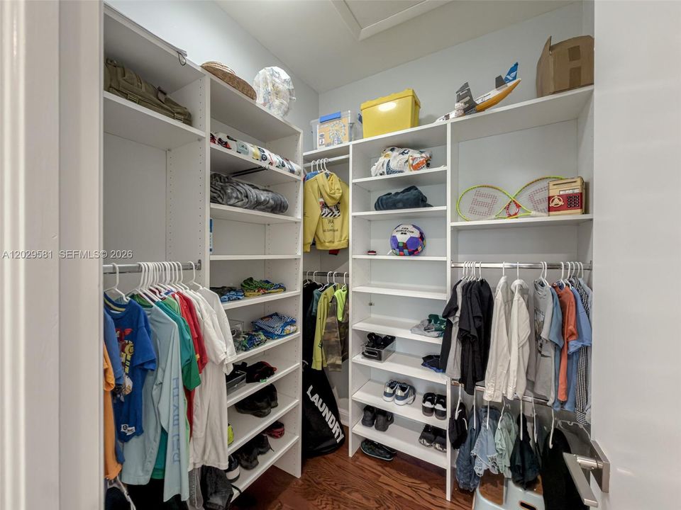 Bedroom 2 closet