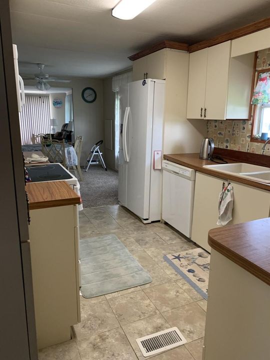 Kitchen to Dining
