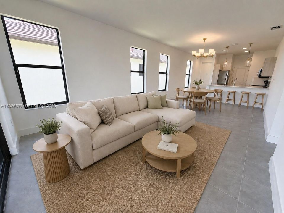 STAGED GREAT ROOM