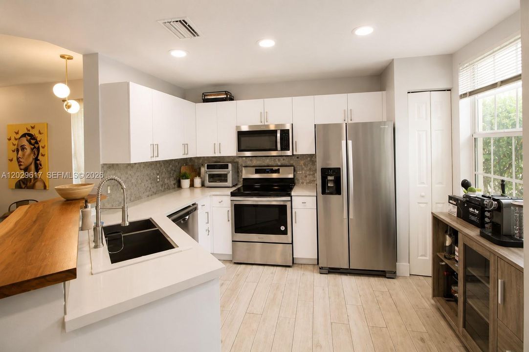 Renovated kitchen