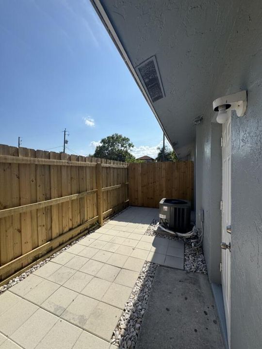 Fenced Backyard