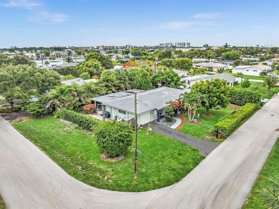 Large corner lot
