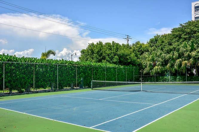 tennis courts