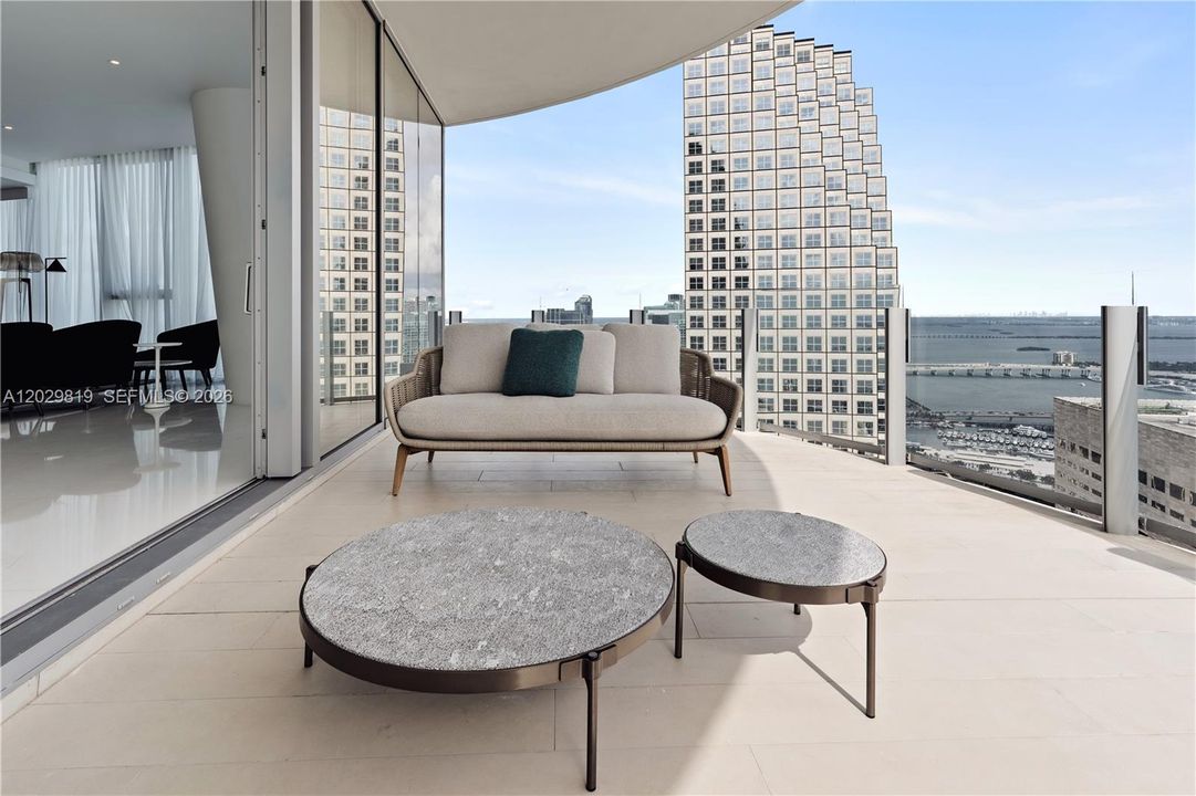 Living/Dining Area Balcony