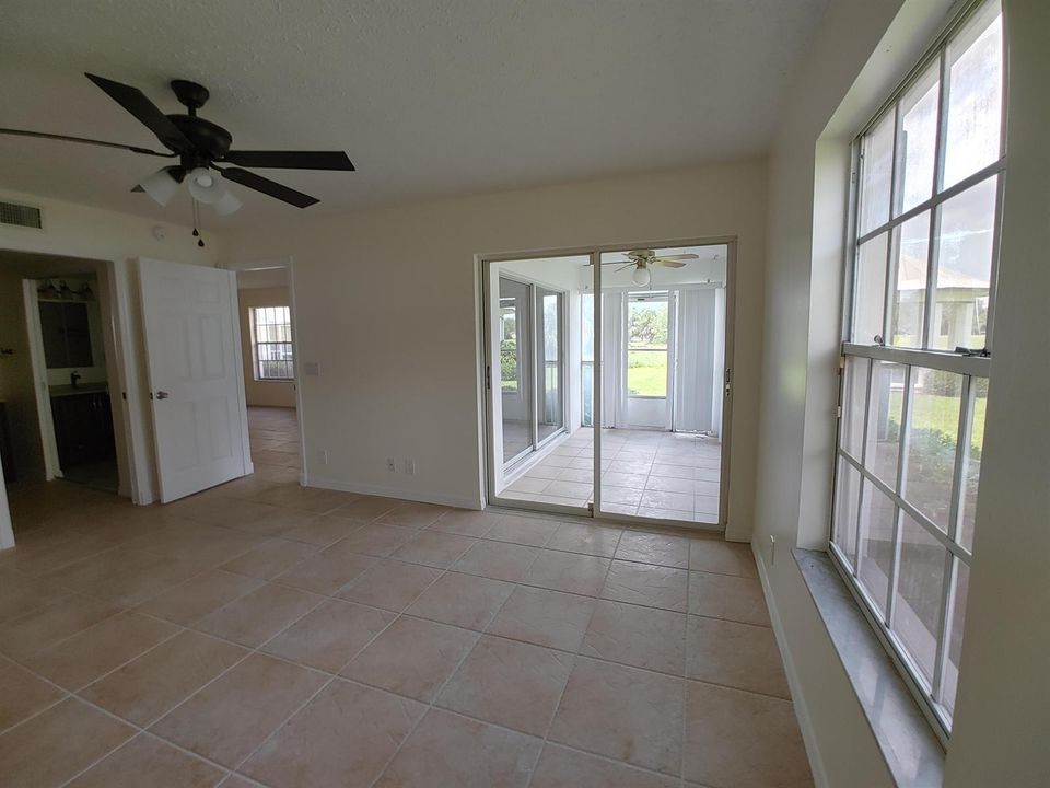 MASTER BEDROOM TO PRIVATE SUNROOM