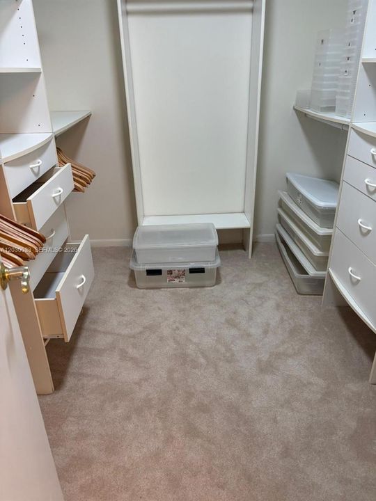 Primary Bedroom Walking Closet