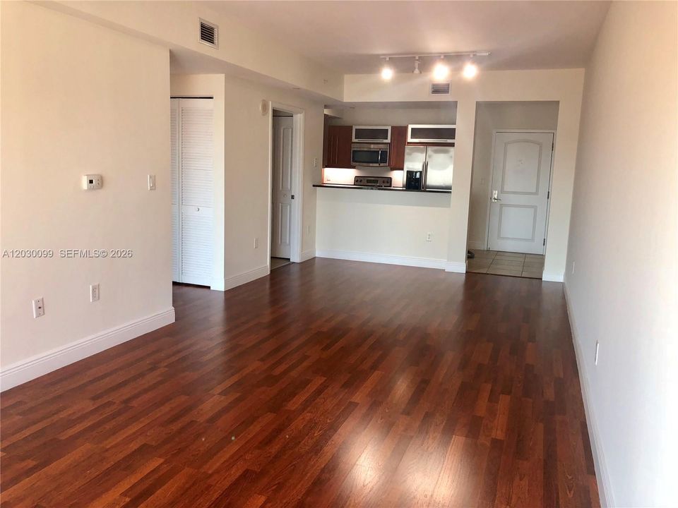 LIVING-DINING AREA WOOD FLOORS