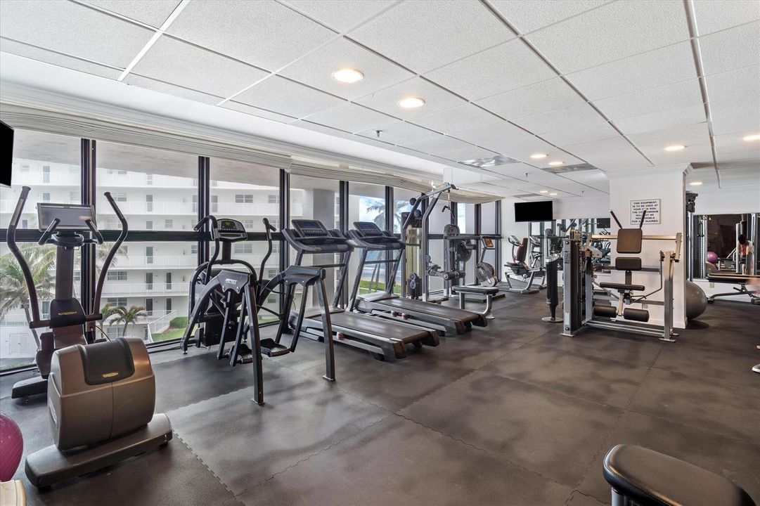 fitness room