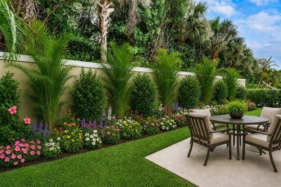 Patio-staged