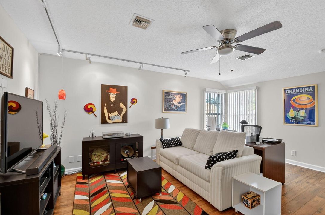 upstairs family room