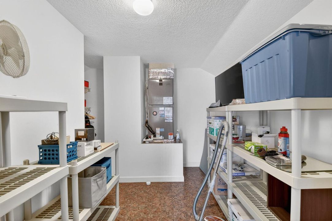 huge upstairs bonus room/storage