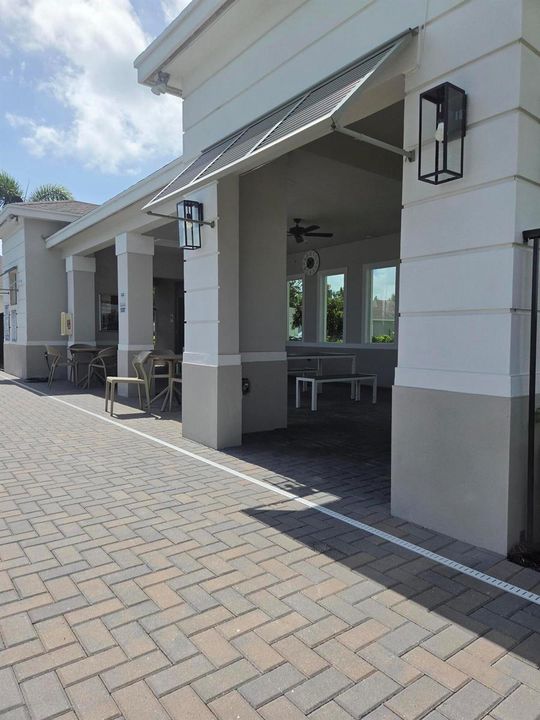 Shady Alcove at Pool Area