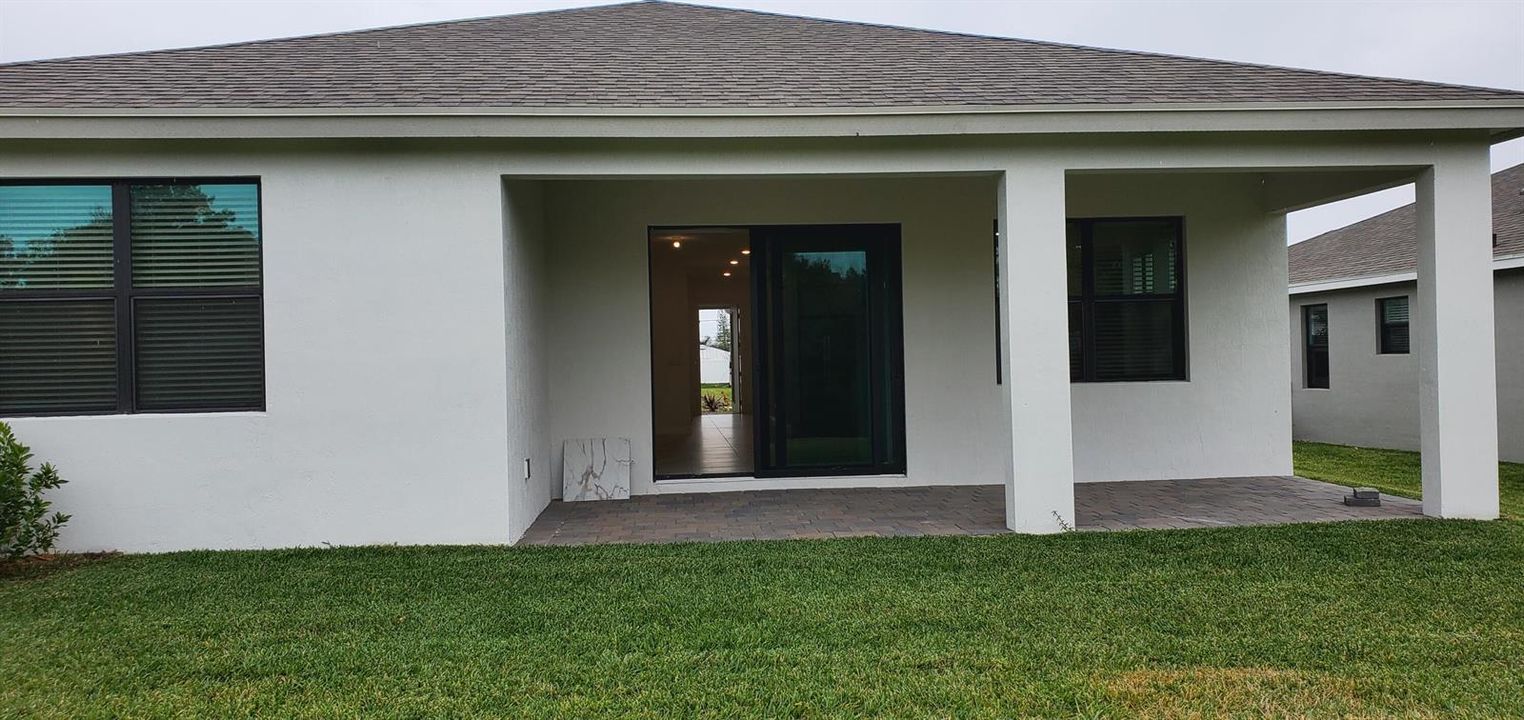 Rear of House Before Screening