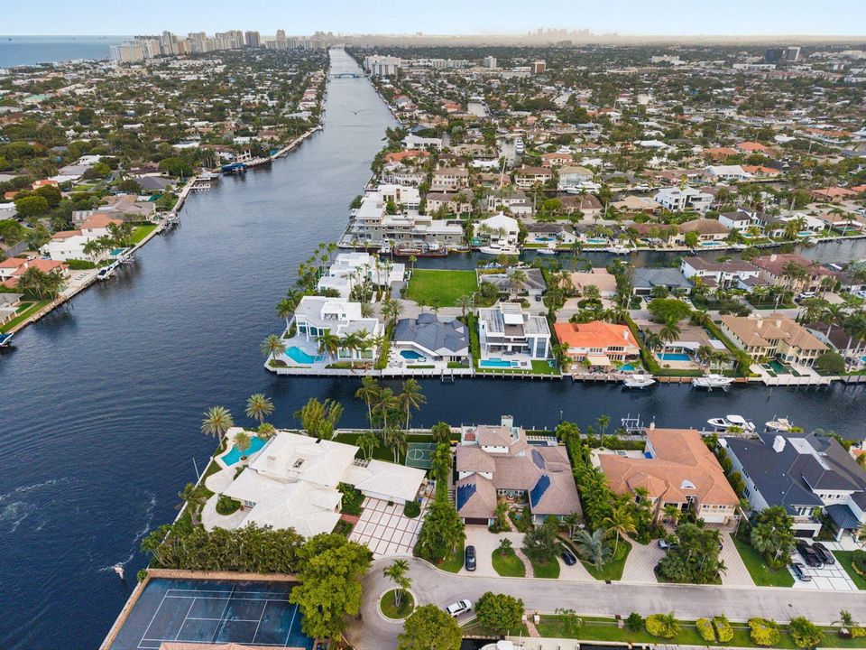 areal view of intercoastal