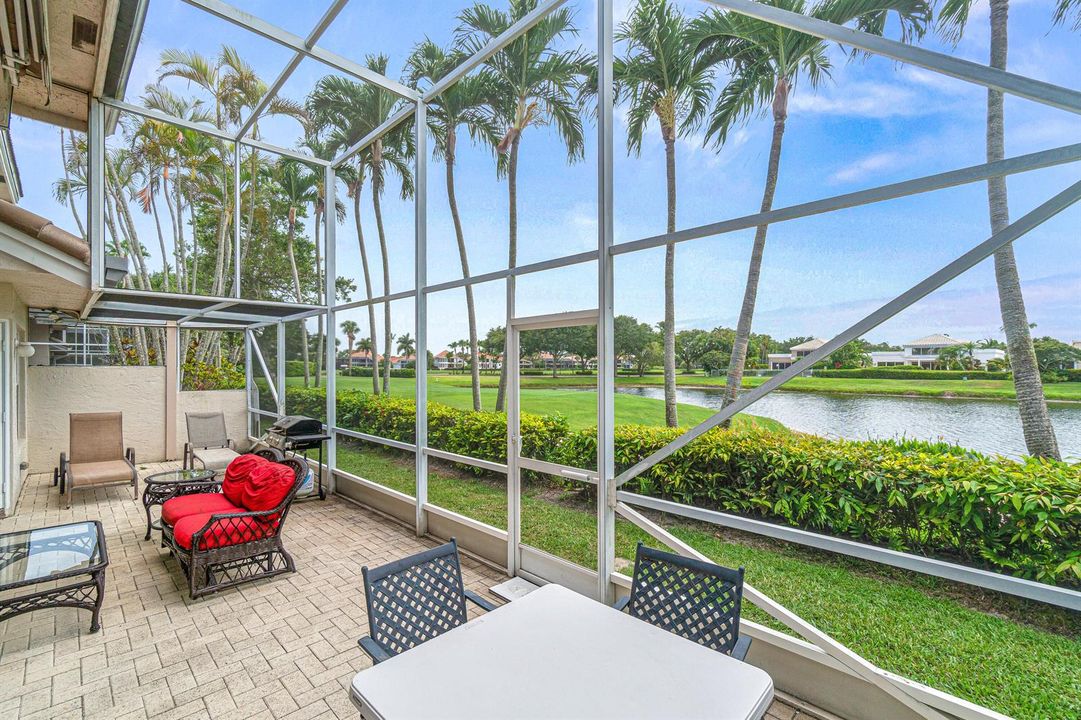 Screened-in patio
