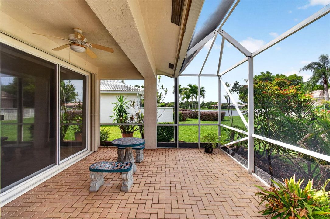 Extended Enclosed Patio w Lake View