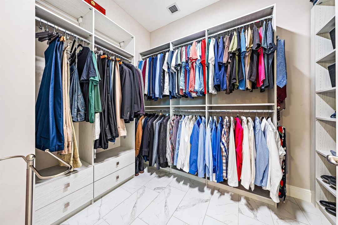 Primary Walk-In Closet