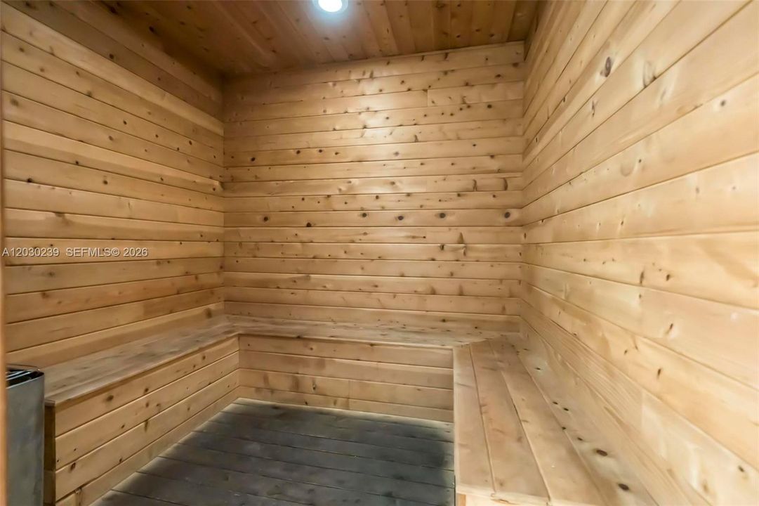 Dedicated men’s and women’s sauna facilities.