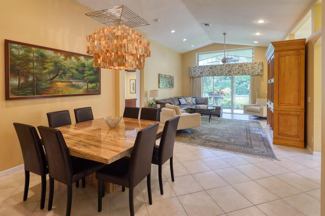 Open Concept Entertaining Space