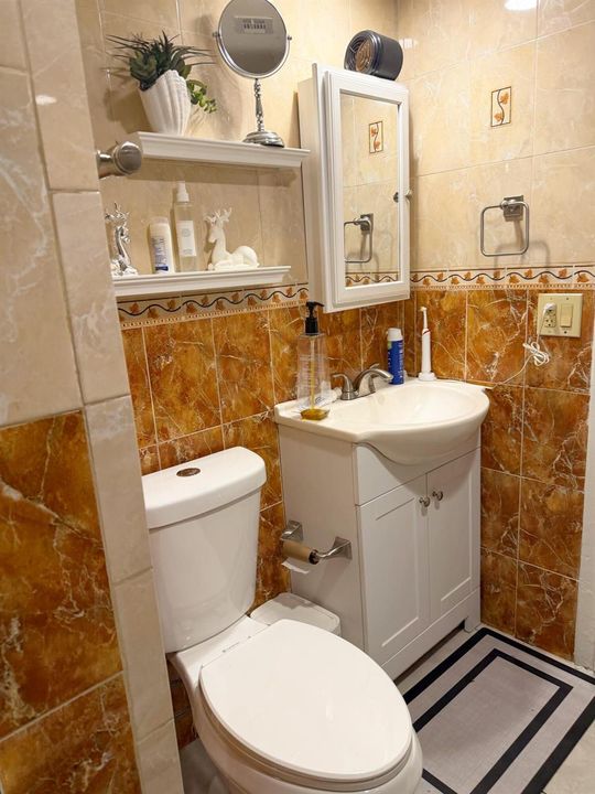 downstairs full bath