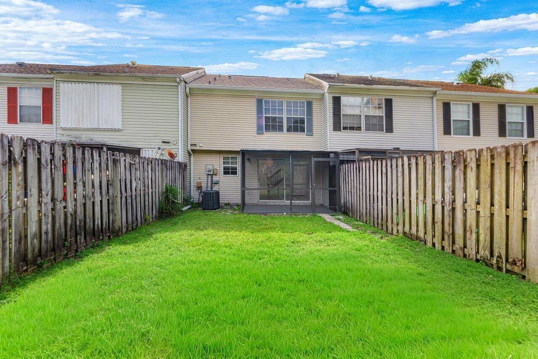 Back yard