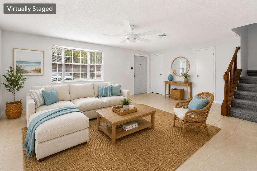 Staged Living Room