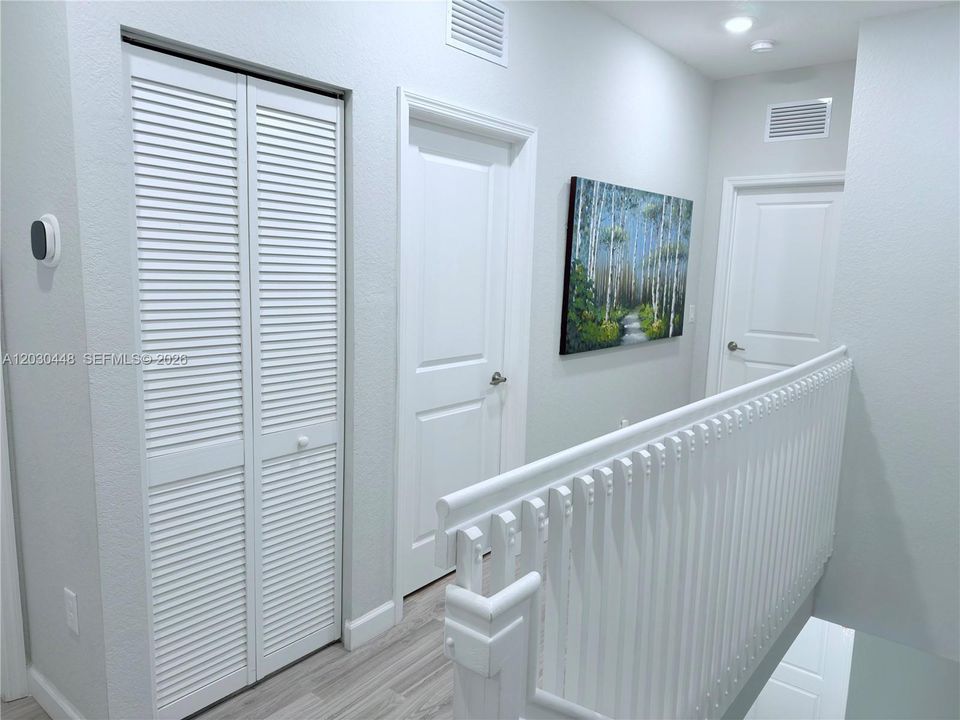 Upstairs landing