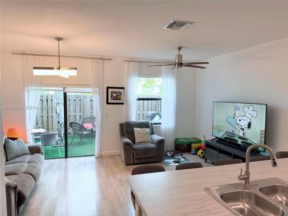 and dining area