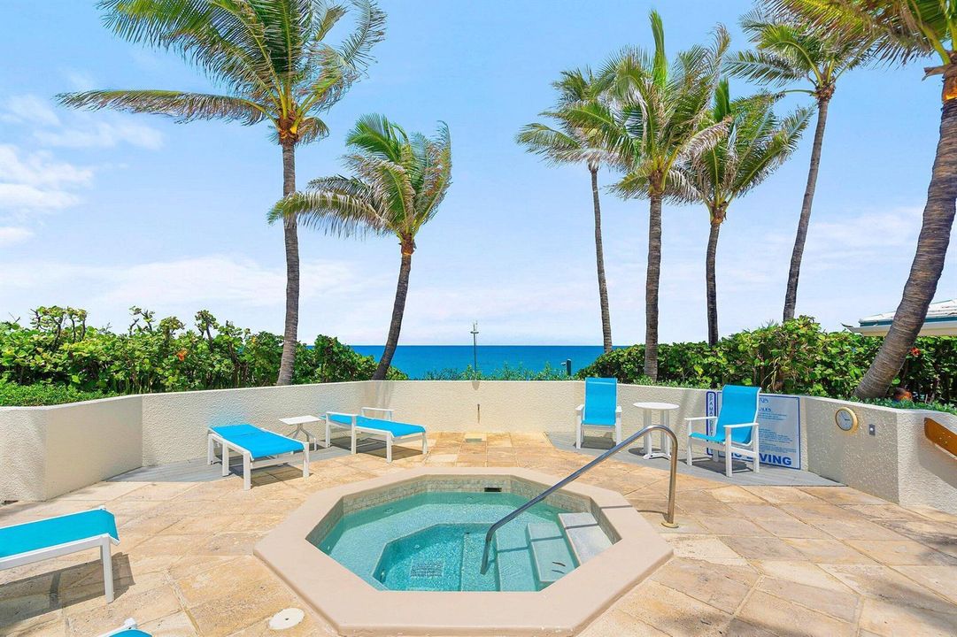Two hot tubs