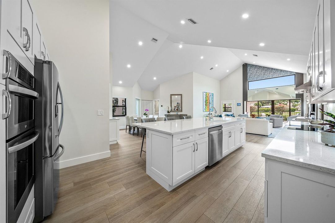 Oversized kitchen Island
