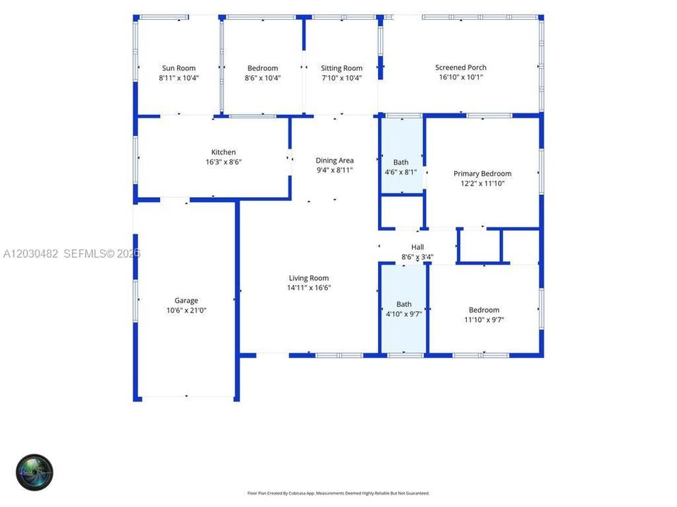 На продажу: $345,000 (2 спален, 2 ванн, 1182 Квадратных фут)