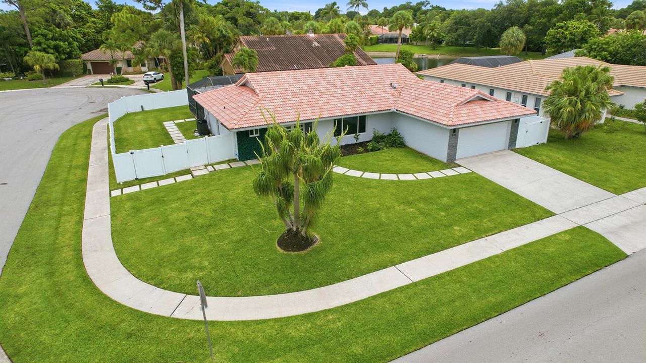 Aerial Front View