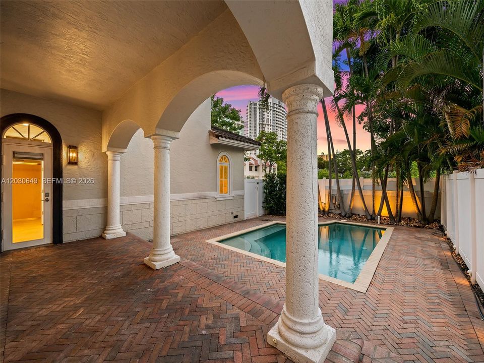 Patio off of Family Room