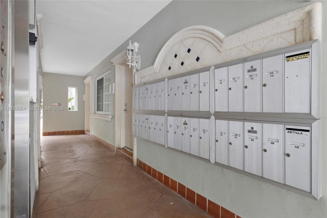 mailbox area