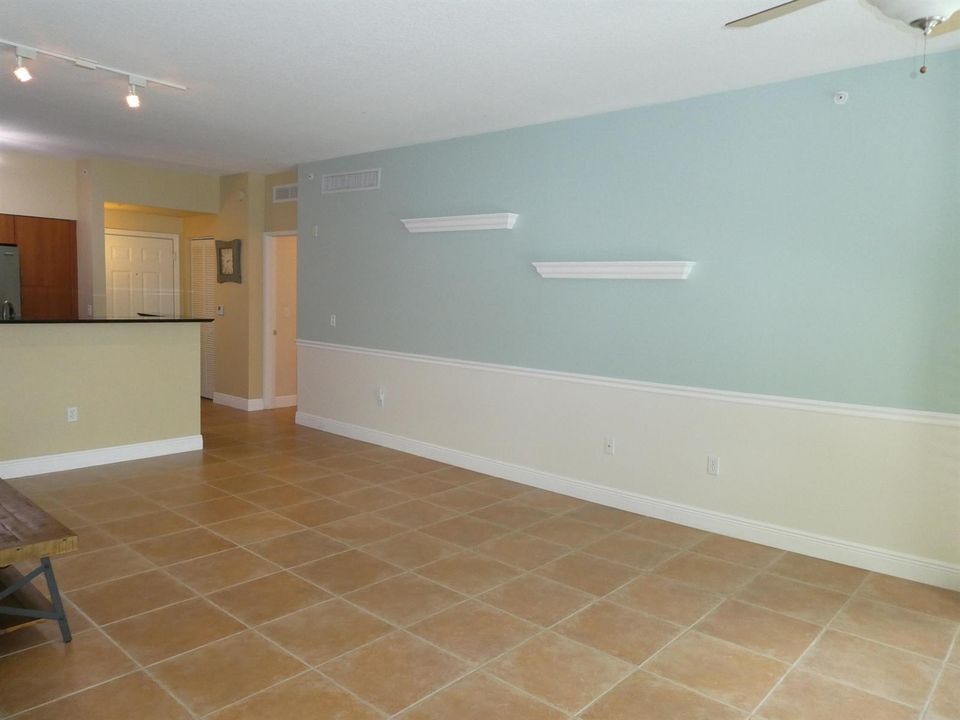 Living Area to Open Kitchen